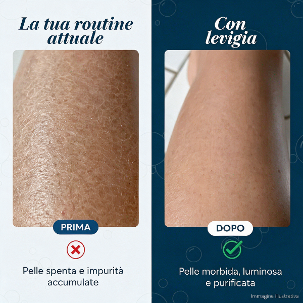 Telo Esfoliante levigia — con impugnature