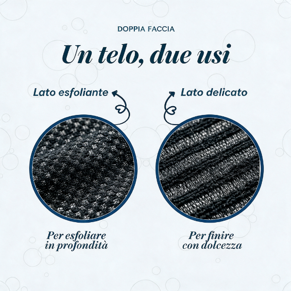 Telo Esfoliante levigia — con impugnature